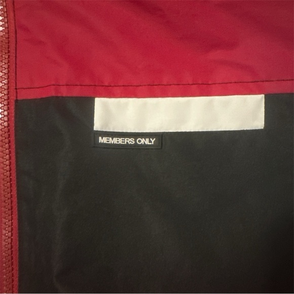 Members Only Zippered Windbreaker - Picture 3 of 4